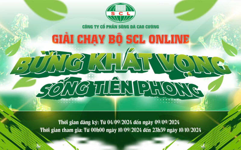 Giải chạy bộ SCL Online với chủ đề “Bừng khát vọng – Sống tiên phong ” năm 2024