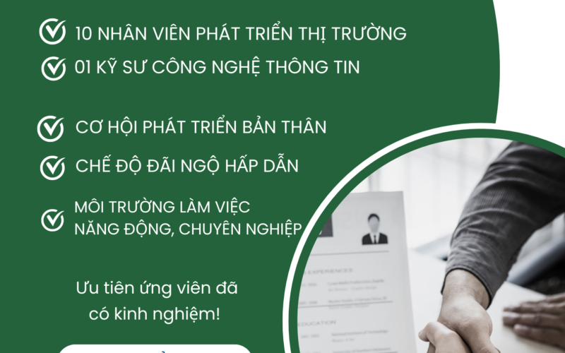 Tuyển dụng tháng 02/2025
