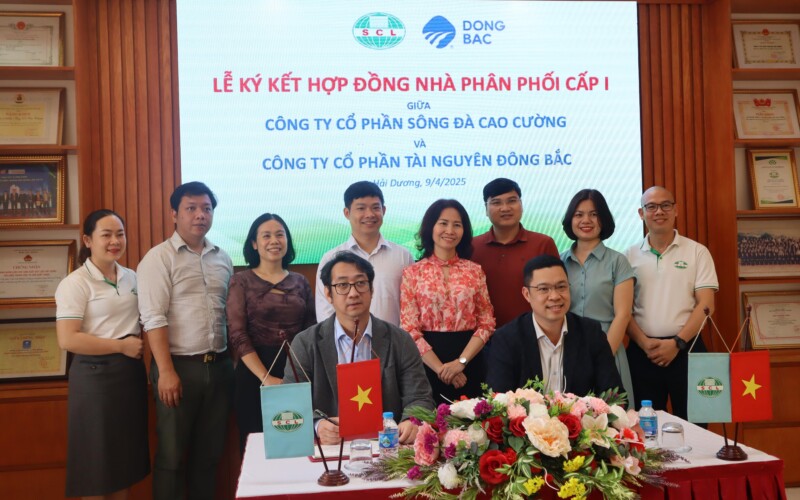 SCL KÝ KẾT HỢP TÁC PHÂN PHỐI VỮA KHÔ CẤP 1