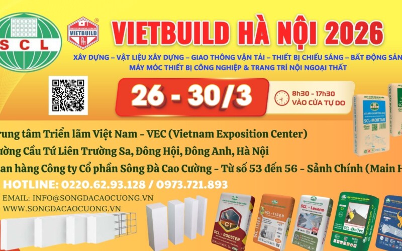 GIAN HÀNG SCL TẠI TRIỂN LÃM VIETBUILD HÀ NỘI 2026