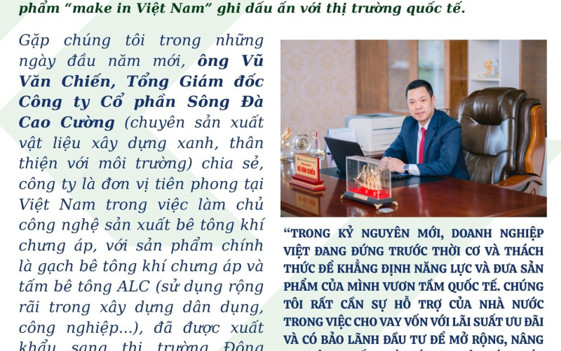 SCL và câu chuyện sản phẩm Make in VietNam